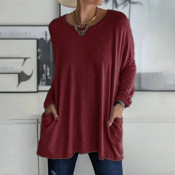 Aelira™ - Lässiges Langarmshirt 8