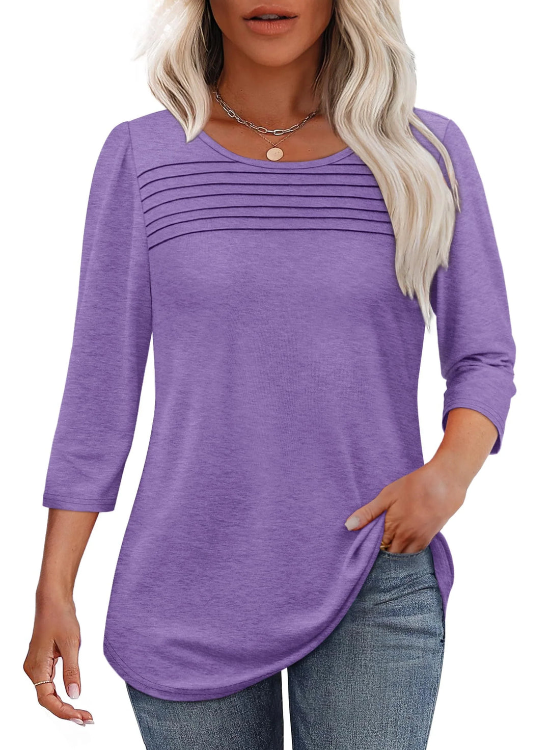 Annelie | Stylish Pleat Top 4