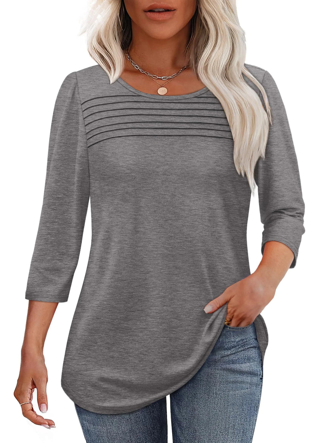 Annelie | Stylish Pleat Top 6