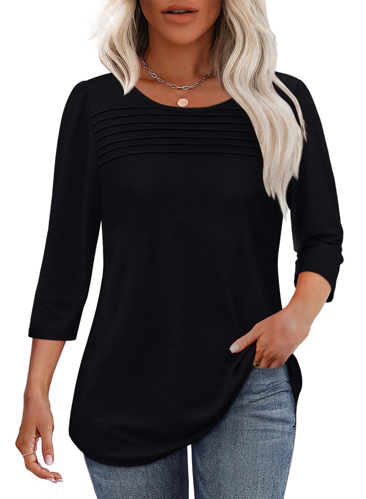 Annelie | Stylish Pleat Top 8