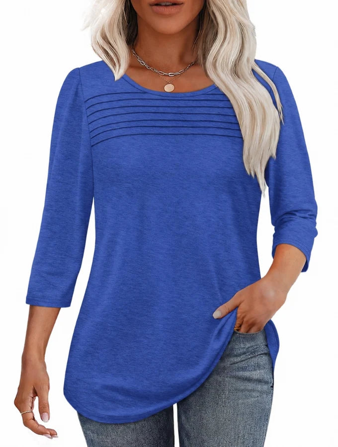 Annelie | Stylish Pleat Top 9