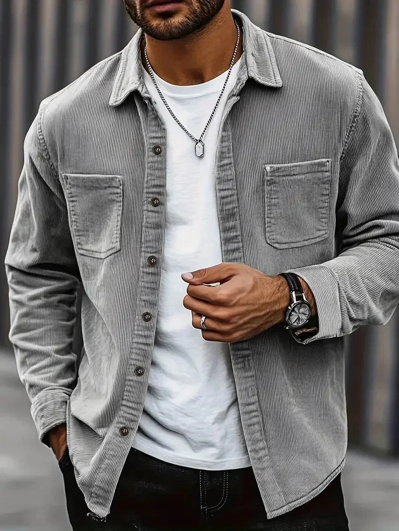 Bendix | Hemdjacke mit Brusttaschen und Knopfleiste 2
