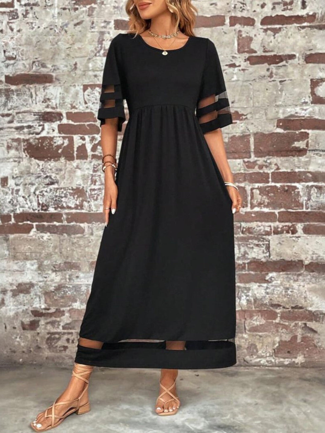 Chic Tummy-Flattering Dress for Women - Elegant Summer Style 5