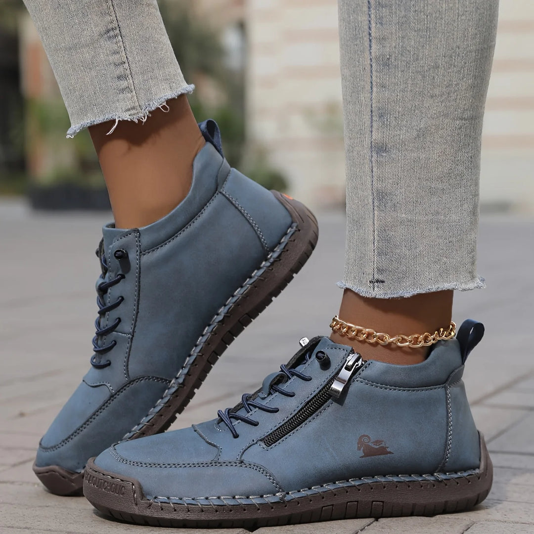 Damen orthopädische Sneaker mit gepolsterter Sohle 10