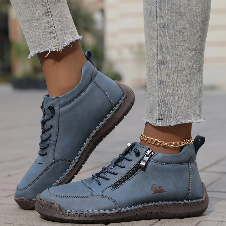 Damen orthopädische Sneaker mit gepolsterter Sohle 10