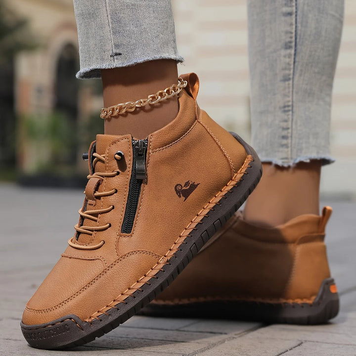 Damen orthopädische Sneaker mit gepolsterter Sohle 11