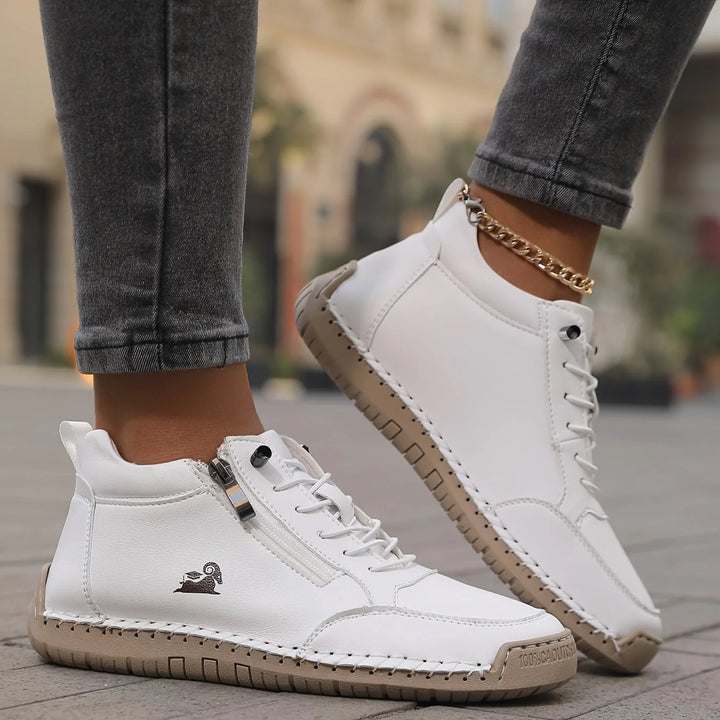 Damen orthopädische Sneaker mit gepolsterter Sohle 12