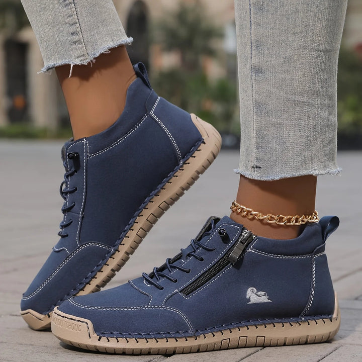 Damen orthopädische Sneaker mit gepolsterter Sohle 13