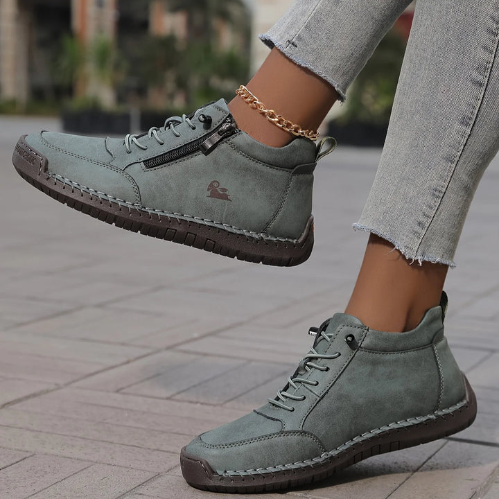 Damen orthopädische Sneaker mit gepolsterter Sohle 7