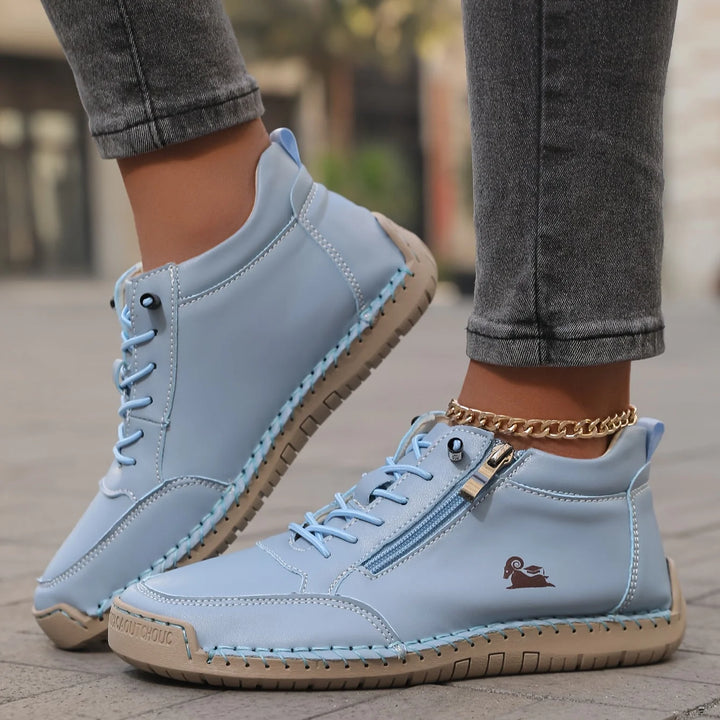 Damen orthopädische Sneaker mit gepolsterter Sohle 9