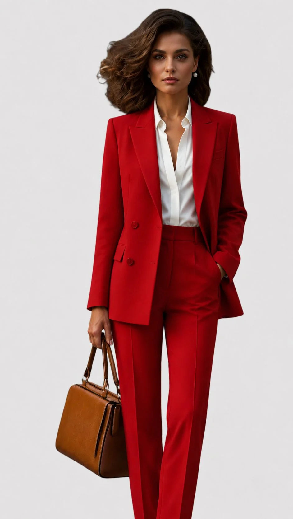 Doreen | Zweiteiler mit Einknopf-Blazer und gerader Hose 6