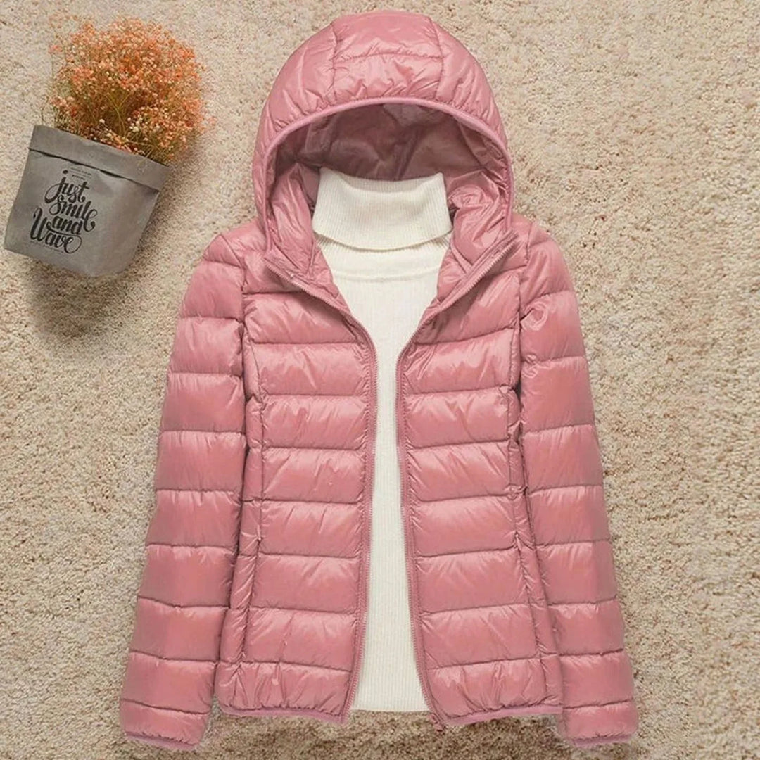 Emilia | Women's Winter Jacket Ultralight Quilted Jacket with Hood 4