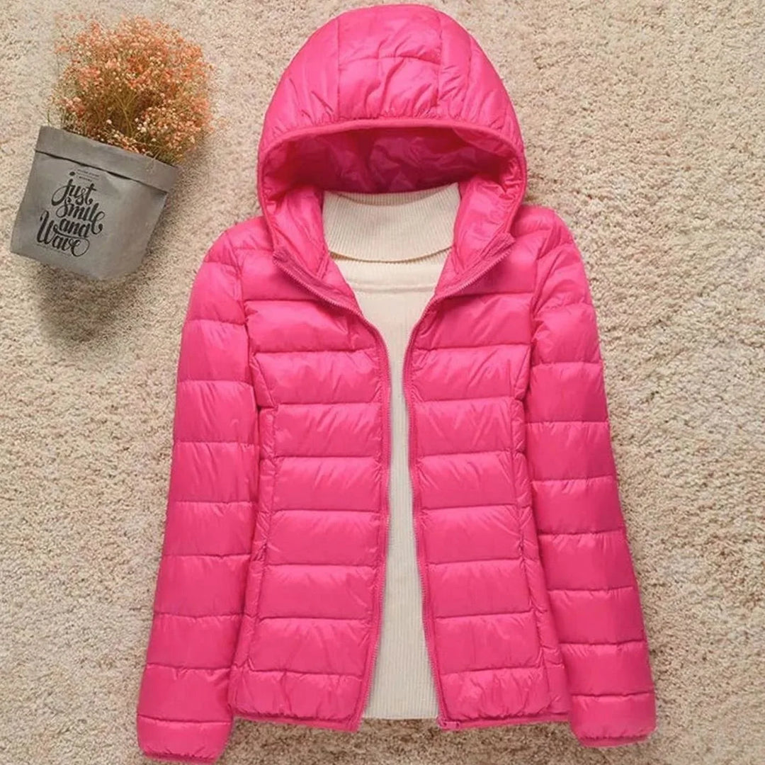 Emilia | Women's Winter Jacket Ultralight Quilted Jacket with Hood 5