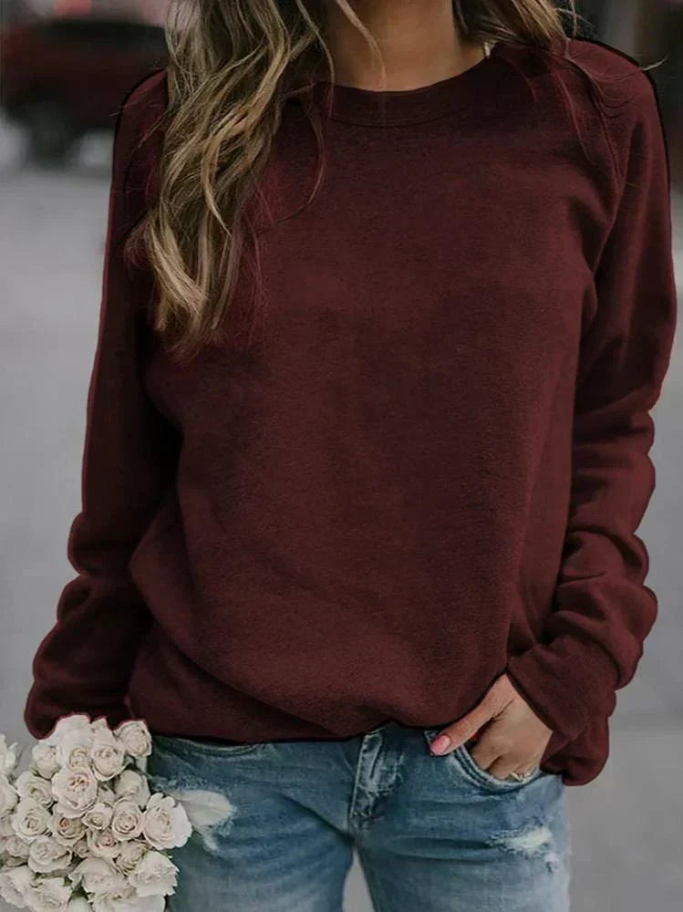 Hildegard | Raglan sweatshirt with round neck 6