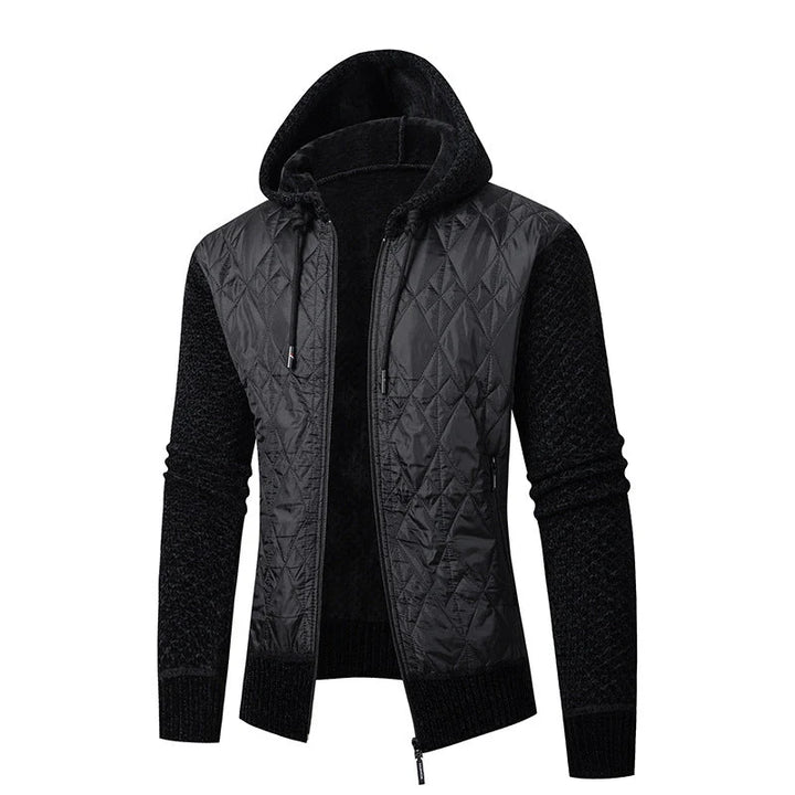 Konstantin | Hooded jacket with padding and teddy lining 0