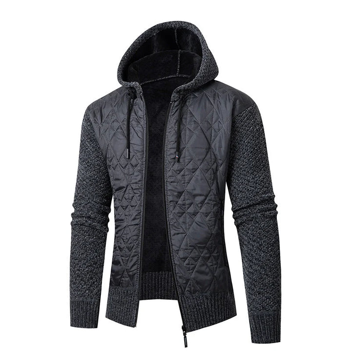 Konstantin | Hooded jacket with padding and teddy lining 4