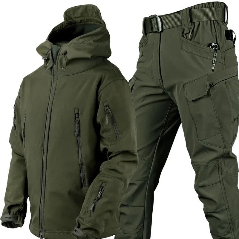 Men's Outdoor Set, Waterproof with Fleece Lining 10