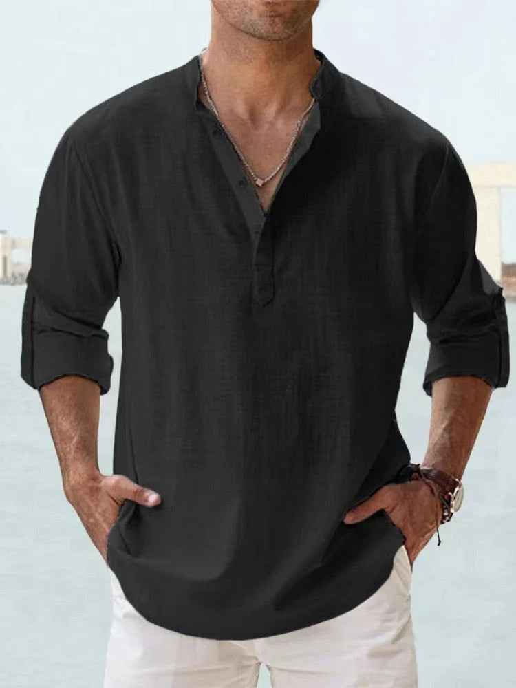 Men's Shirt | Relaxed Cotton Summer Shirt 1