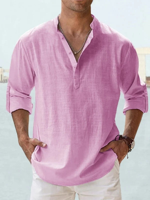 Men's Shirt | Relaxed Cotton Summer Shirt 7