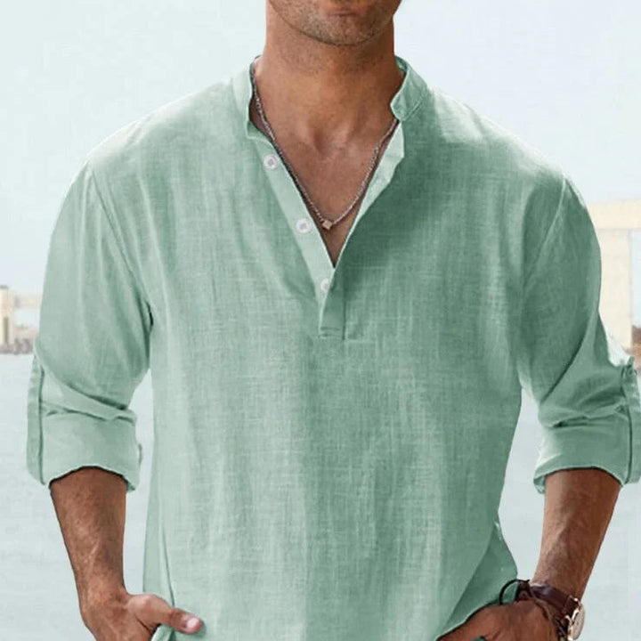 Men's Shirt | Relaxed Cotton Summer Shirt 8