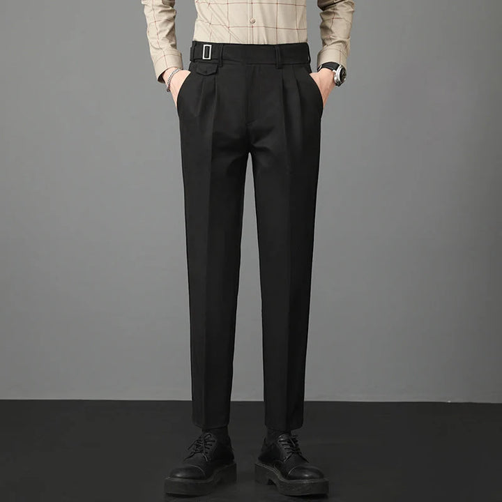 Men's Trousers | Slim-Fit Straight-Leg Trousers 0