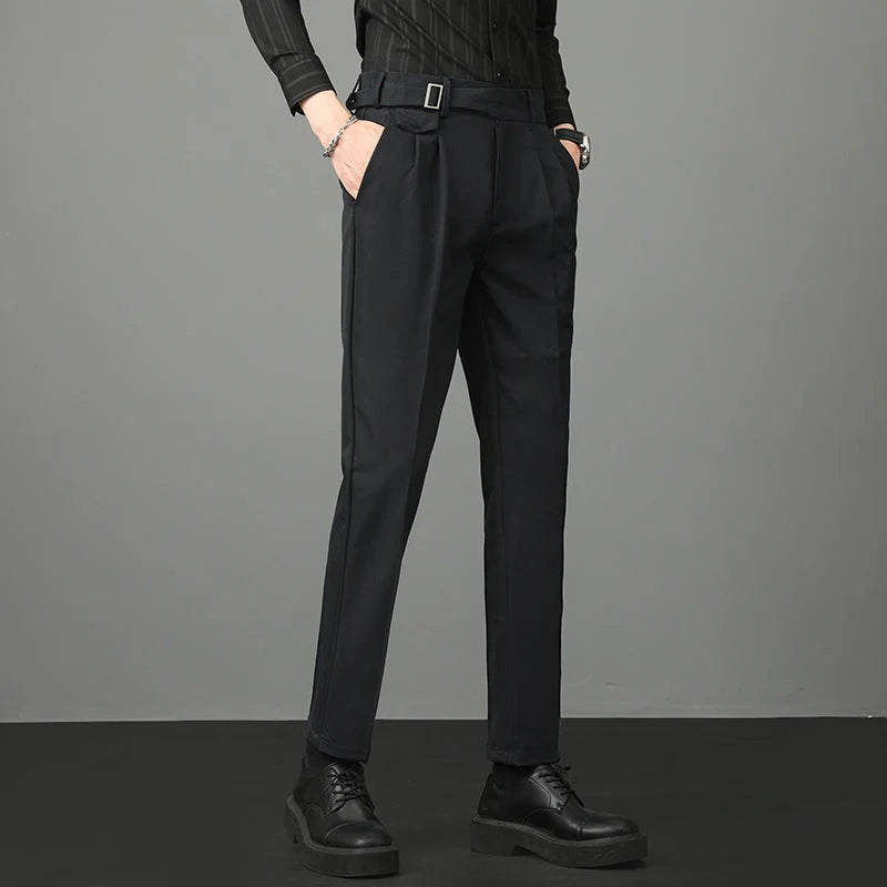 Men's Trousers | Slim-Fit Straight-Leg Trousers 1