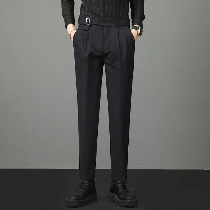 Men's Trousers | Slim-Fit Straight-Leg Trousers 4