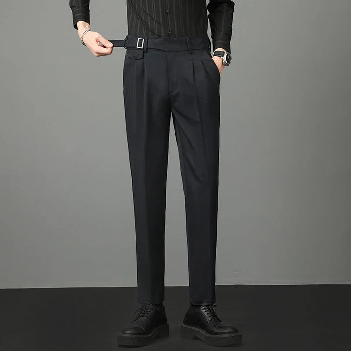Men's Trousers | Slim-Fit Straight-Leg Trousers 5