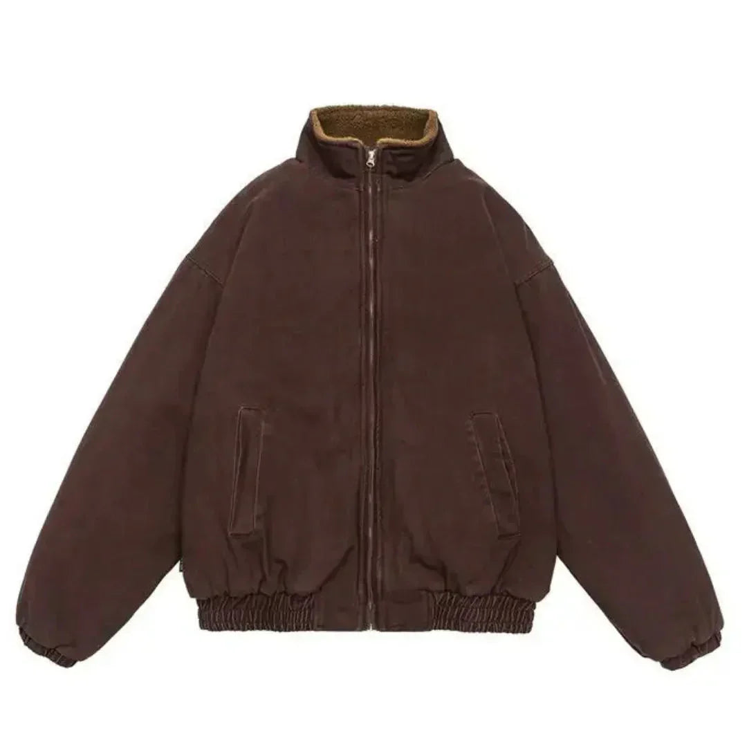 Men's Winter Jacket | Zipper & Comfortable Fit 1