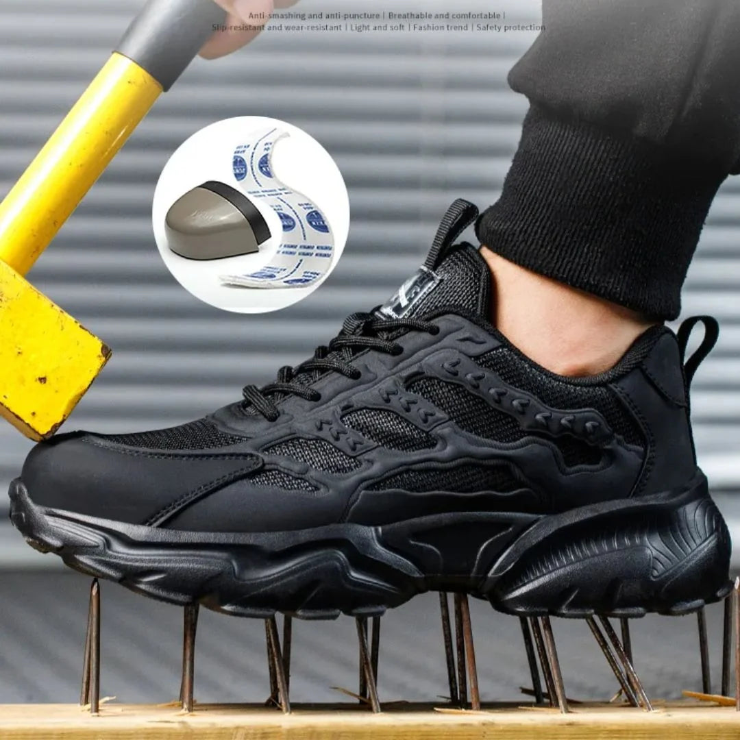 Men's steel toe safety shoes for work 7