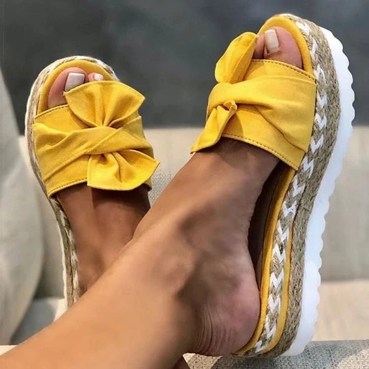 Orthopedic Arch Support Women's Sandals with Bow Detail - Comfortable Summer Footwear 5