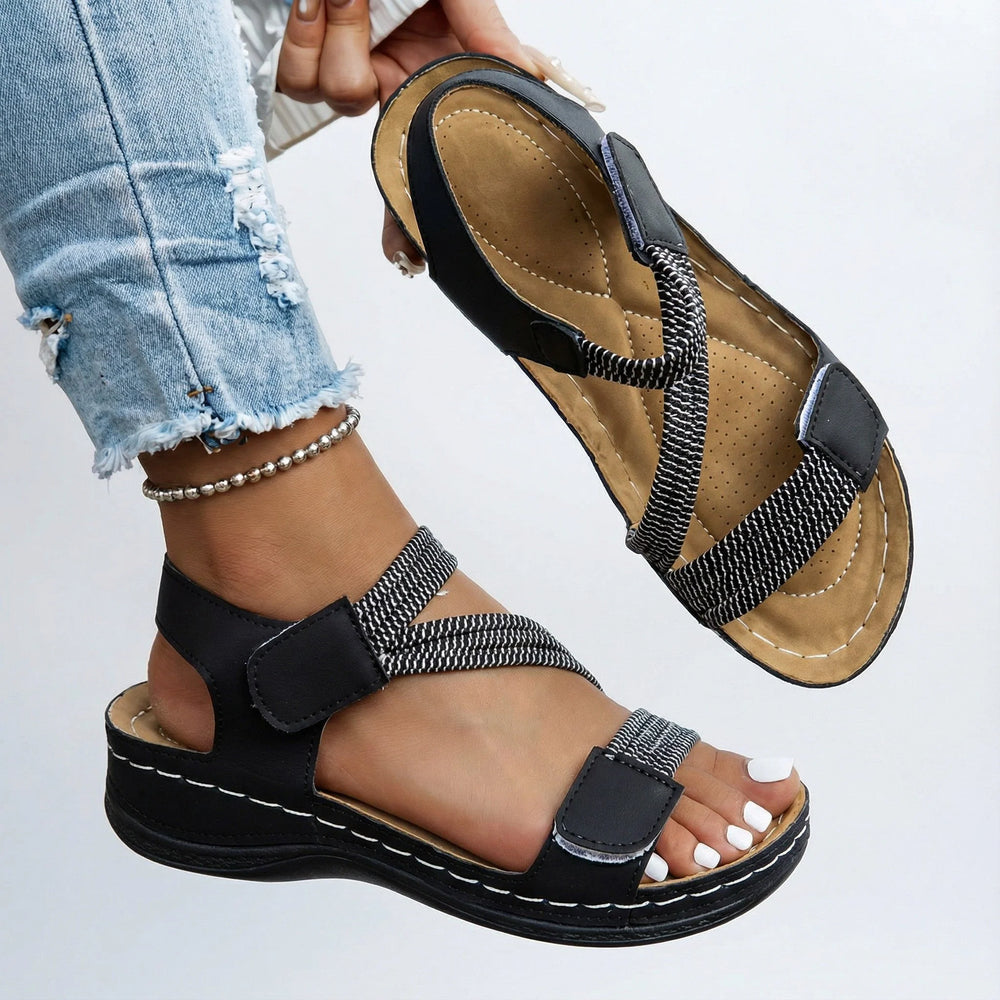 Orthopedic Sandals | Adjustable Footbed Comfort Sandals 1