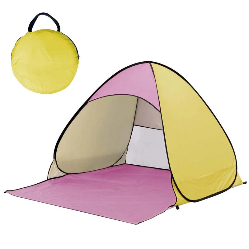 Pop-Up Beach Tent with 98% UV Protection 5