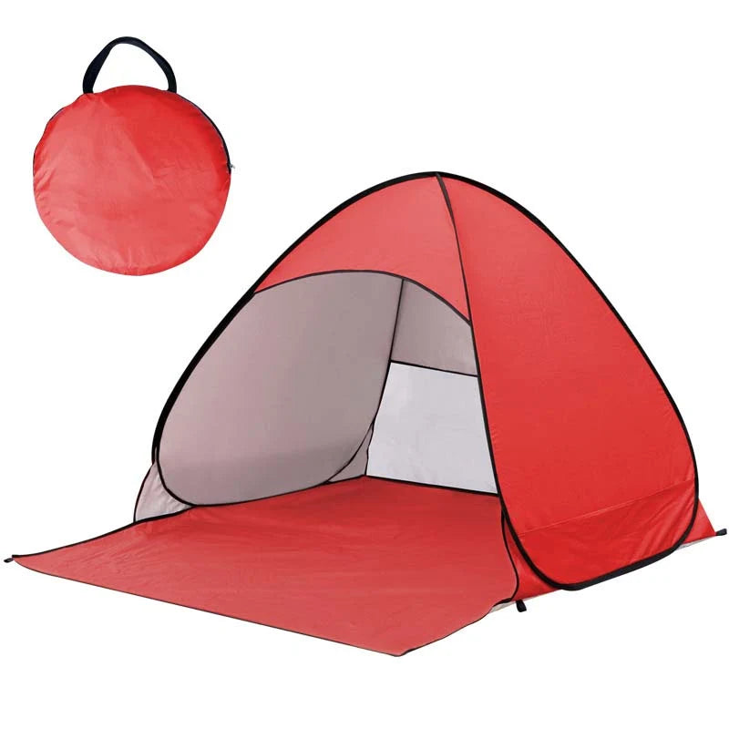 Pop-Up Beach Tent with 98% UV Protection 7