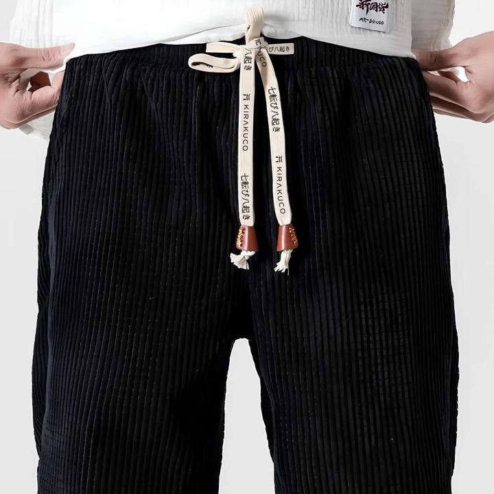 Ronan | Textured Joggers with Drawstring Waist 4