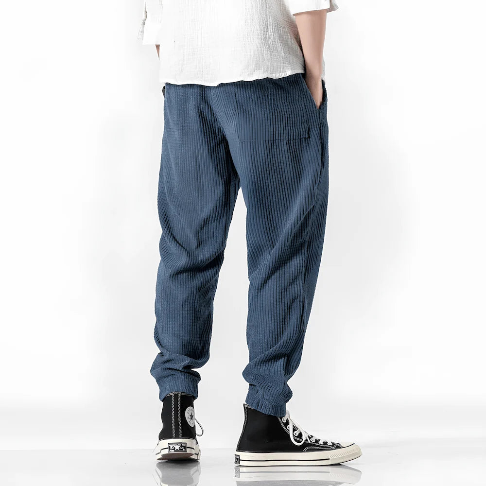 Ronan | Textured Joggers with Drawstring Waist 5