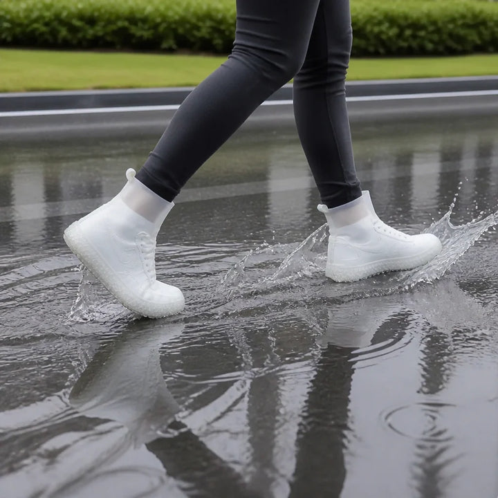 Seamless Stretch Silicone Waterproof Shoe Covers 1