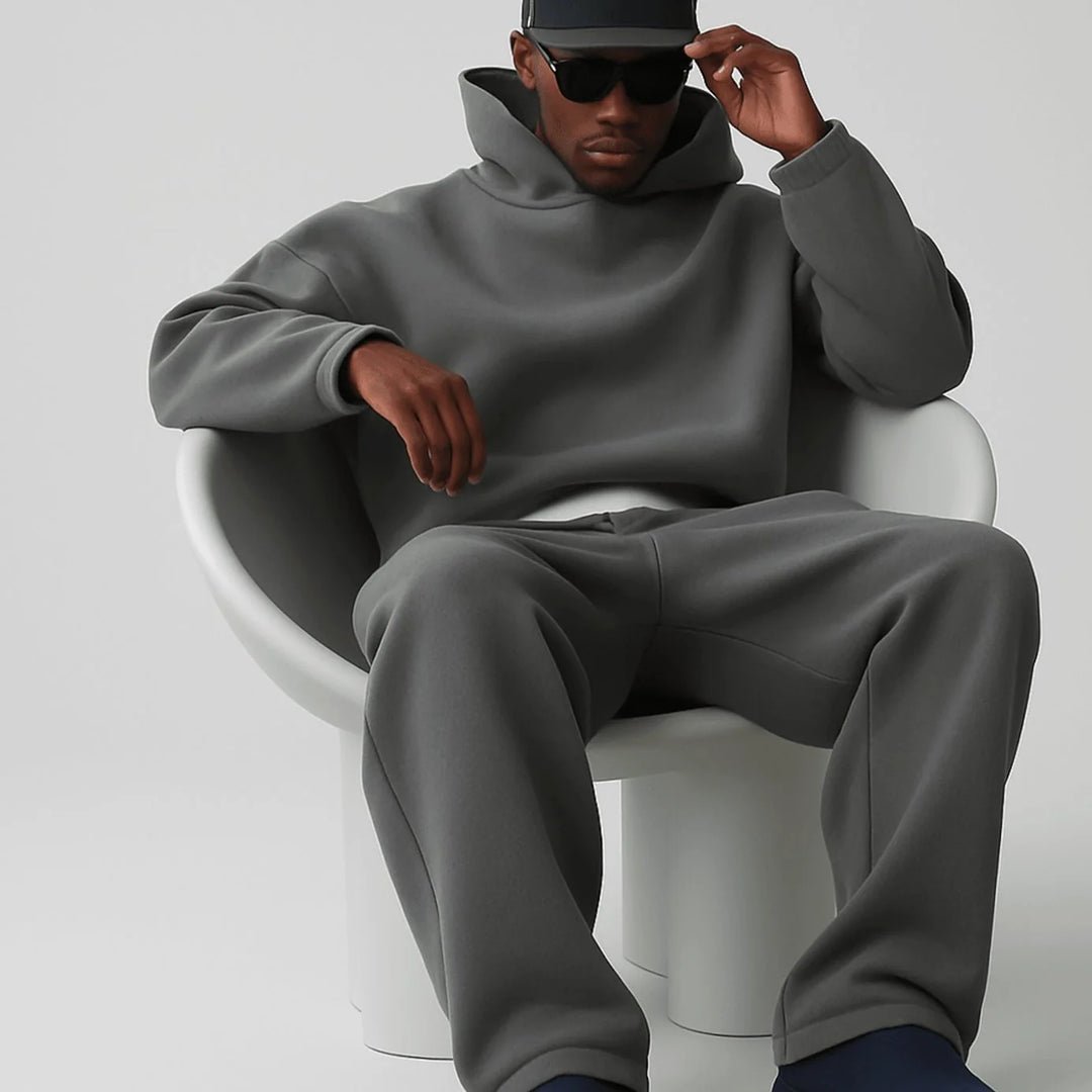 Sebastian | Men's Oversized Training Pak Hoodie Jogger Set 5