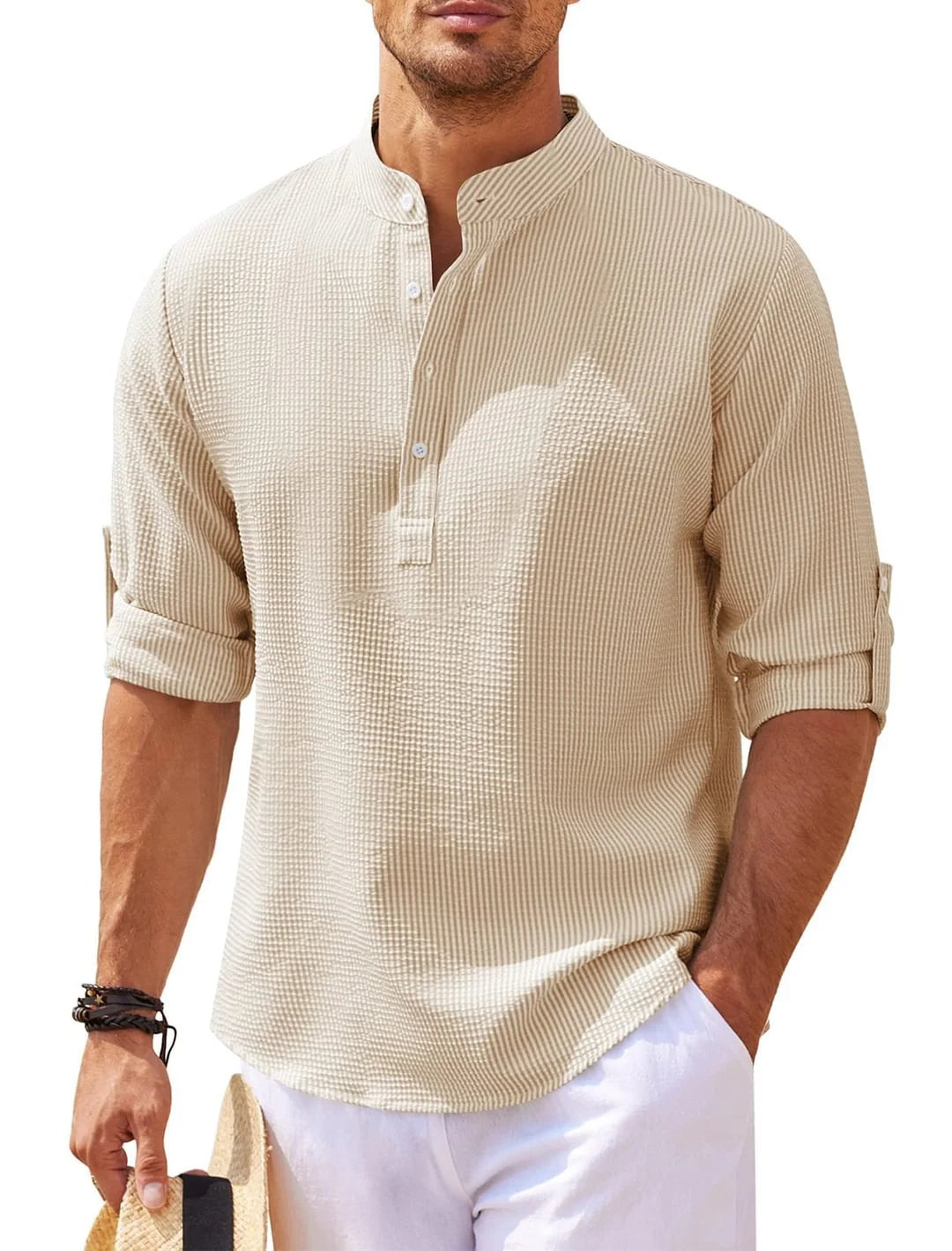 Steve | Roll-Up Sleeve Shirt 0