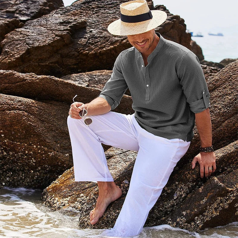 Steve | Roll-Up Sleeve Shirt 8