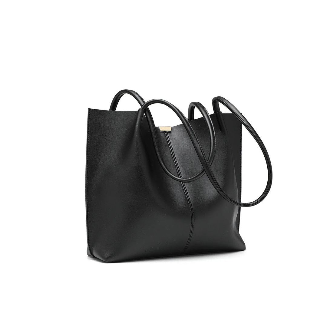 Stylish Leather Tote Bag 4