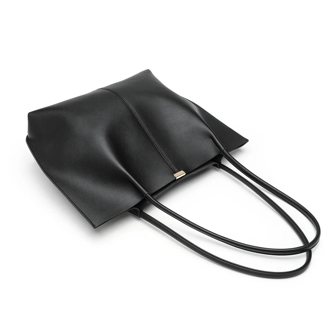 Stylish Leather Tote Bag 5