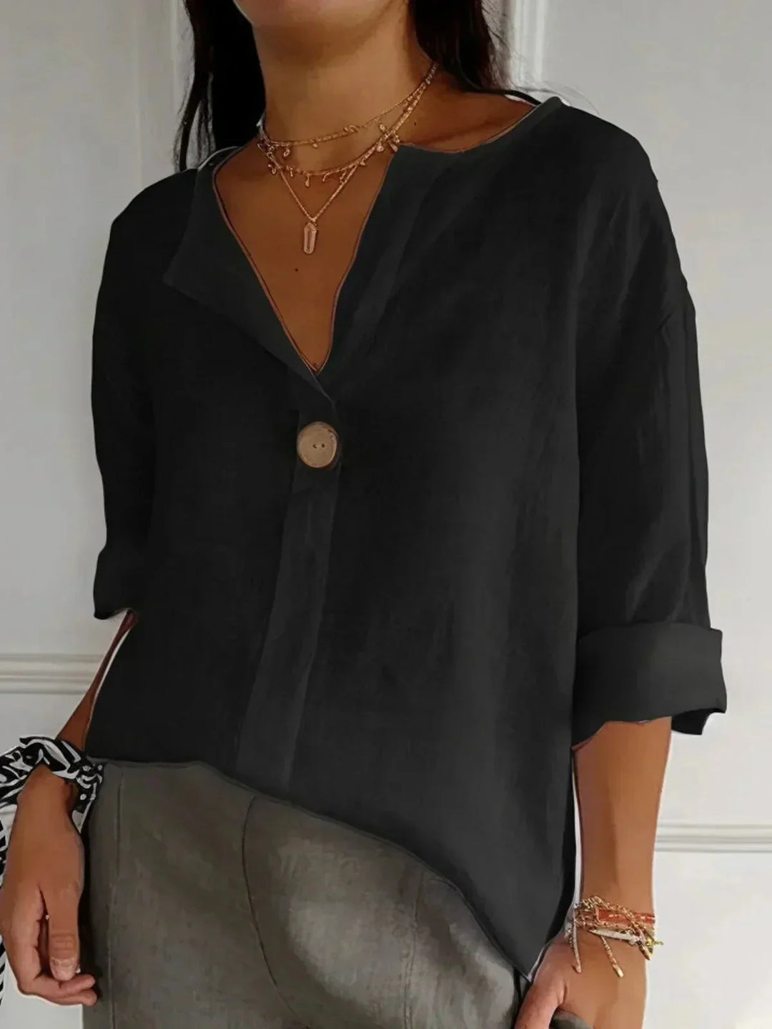 Women's Buttoned Blouse 4
