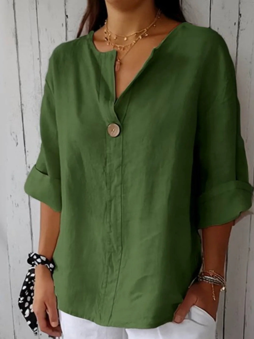 Women's Buttoned Blouse 5