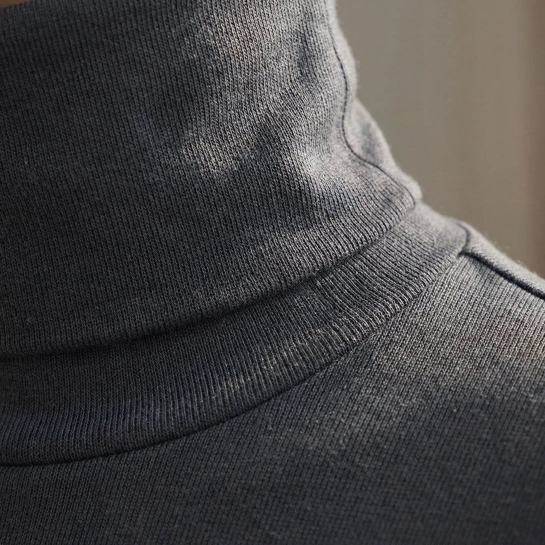 Women's Fitted Long-Sleeve Turtleneck Top 8