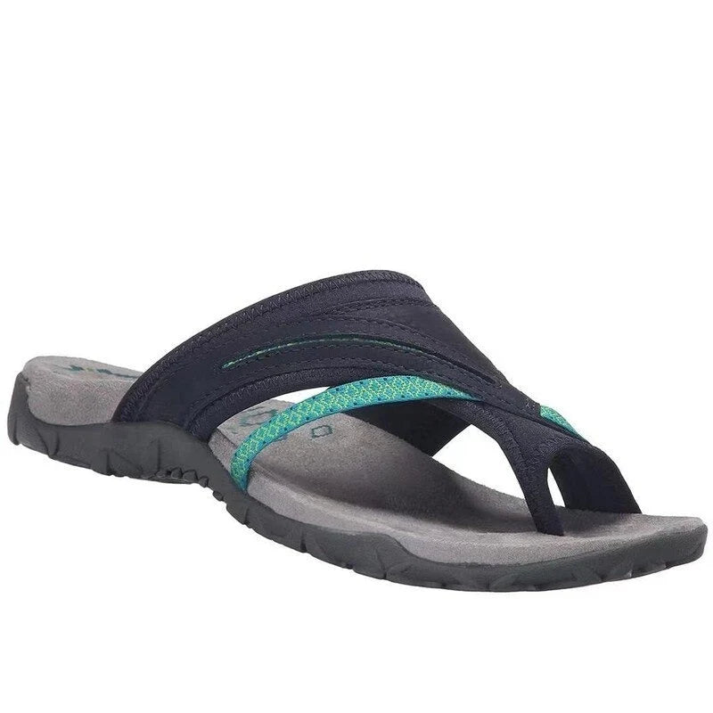 Women's Orthopedic Flip Flops with Arch Support - Comfortable Summer Sandals for Daily Wear 2