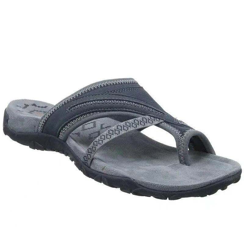 Women's Orthopedic Flip Flops with Arch Support - Comfortable Summer Sandals for Daily Wear 3