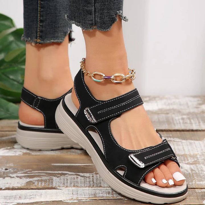 Women's Orthopedic Sandals with Arch Support - Sporty Comfortable Footwear for Everyday Wear 9