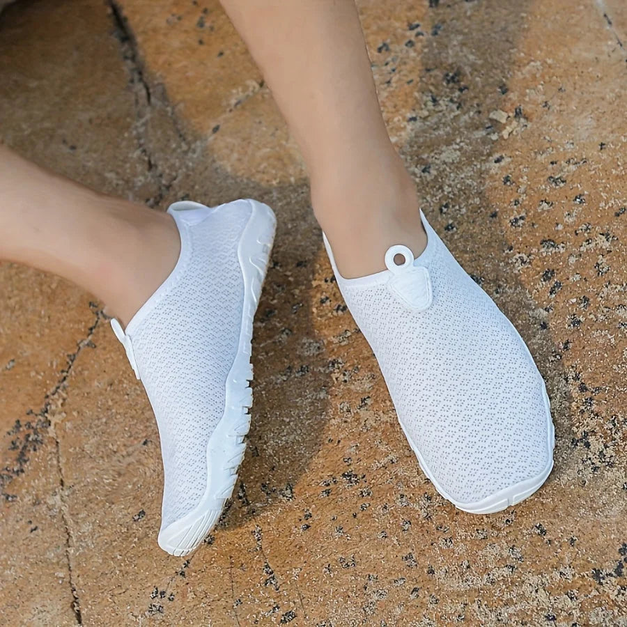 Women's Quick-Drying Breathable Mesh Water Shoes with Non-Slip Rubber Sole for Beach & Swimming 5