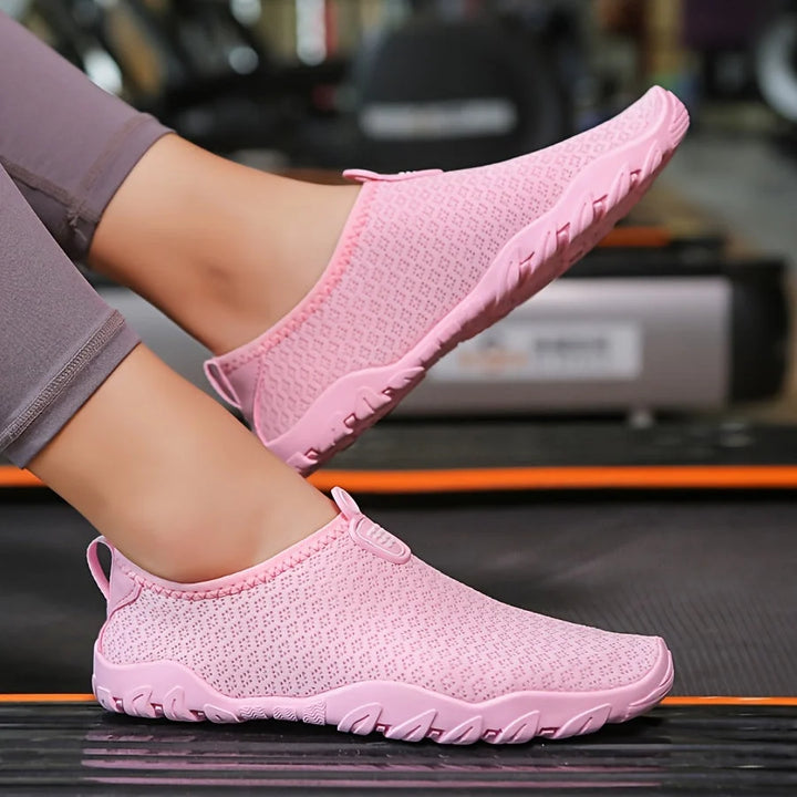 Women's Quick-Drying Breathable Mesh Water Shoes with Non-Slip Rubber Sole for Beach & Swimming 6